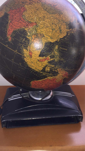 Mapamundi Lampara De Coleccion (Usado)
