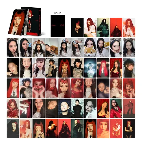 blackpink Ruby ルビー CGV kms ソウルコン ジェニ トレカ Jennie Ruby Album Photocards Kit X55 Bp | Parcelamento sem juros