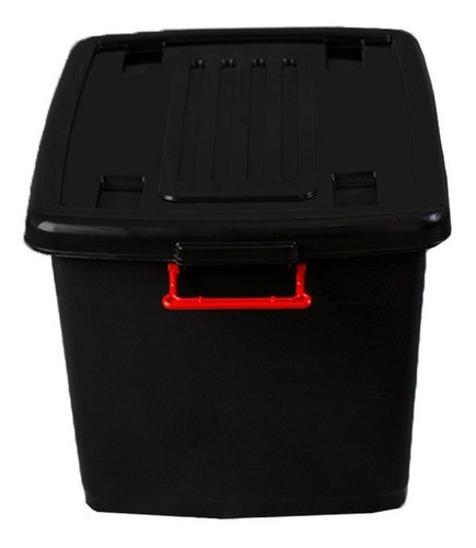 Imagen 2 de 9 de Caja Organizadora Heavy Box Apilable 95lts X2 Unidades.