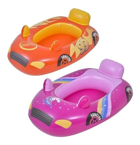 Bote Inflable Salvavidas Coche Flotador Pileta Playa Niño