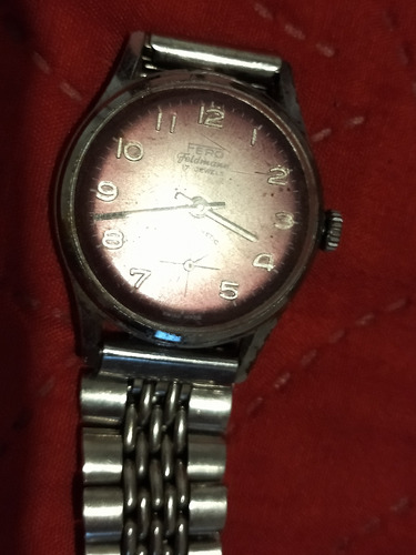 Reloj Suizo Vintage De Dama Fero Feldman Mecánico 17 Joyas 