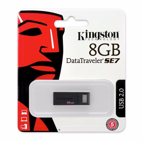 Pendriver 8gb Kingston Datatraveler Se7 Memoria Usb 2.0