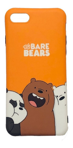 Carcasa iPhone 6/6s Tematica Osos Bare Bears