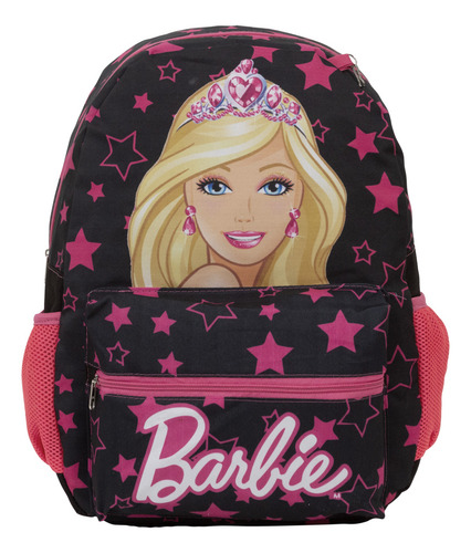 Mochila Iantil Escolar Barbie Princesa Costas 24 Hrs