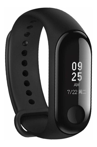 Xiaomi Mi Band 3 0.78" caja de  plástico  negra, malla  graphite black de  elastómero termoplástico y aleación de aluminio XMSH05HM