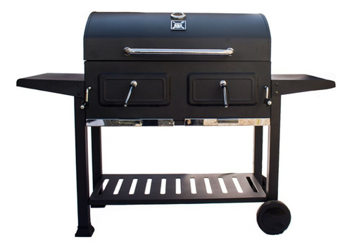 Parrilla De Campo Doble Xl Bbq Grill Mesada Carbon Leña