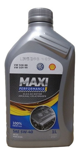 Oleo Motor 5w40 Sintetico Api Vw 508.88 509.99