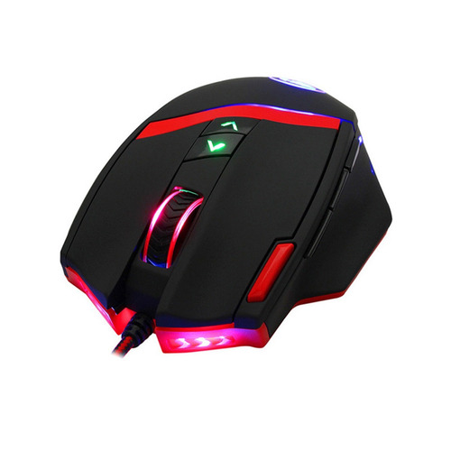 Redragon Gaming Mouse Láser Mammoth M801 Alámbrico Negro