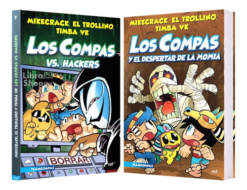 Los Compas 7 Vs Hackers + 9 Despertar De La Momia