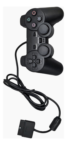 Joystick Ps2 Play 2 Cableado Vibración De Calidad Paragon