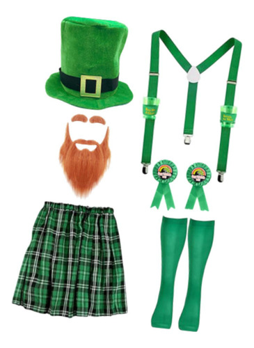 6x St. Set De Accesorios Para Disfraz Del Día De Patricio