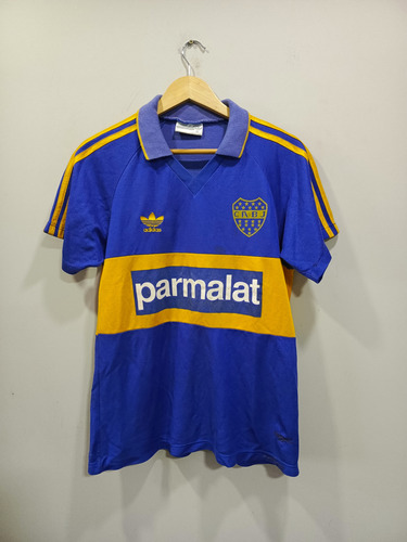 Camiseta Titular Boca Juniors 1992 Adidas Parmalat De Epoca (Usado)