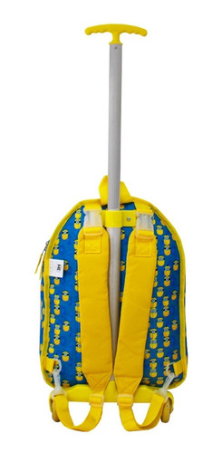 Imagem 5 de 9 de Mochila Escolar Rodinhas Minions 2296 Meu Malvado Favorito