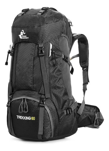 Bginuog Mochila De Senderismo Impermeable De 60 Litros Con .