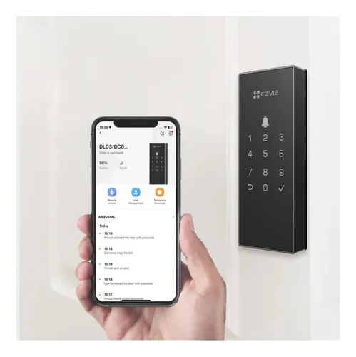 Cerradura Digital Ezviz Ds-dl03 Con Control Por App Y Código