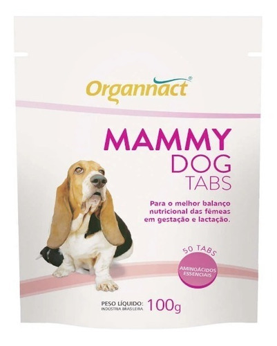 Mammy Dog Tabs Organnact 100 Gr
