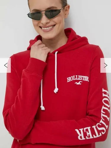 Sudadera hollister 2025 roja