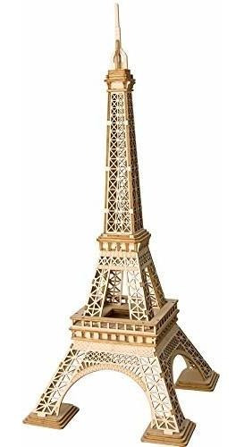 Manos Artesanales Torre Eiffel Diy Kit De Rompecabezas De Ma