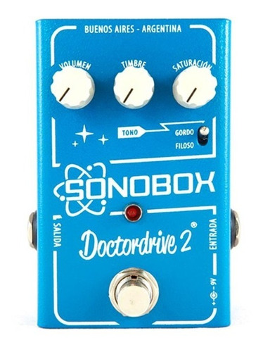 Sonomatic Doctordrive 2 - Overdrive Pedal Efectos - Plus