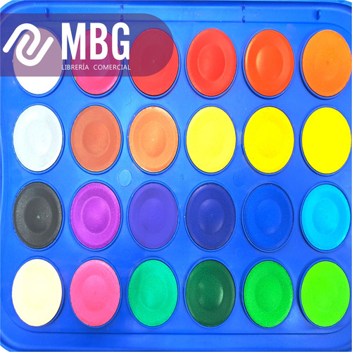 Acuarela Giotto De 24 Colores + Pincel