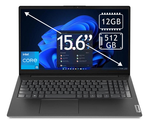 Laptop Lenovo V15 G3 Iap15.6 15.6 Fhd Intel Core I5-1235u 12gb Ram 512gb Windows 11