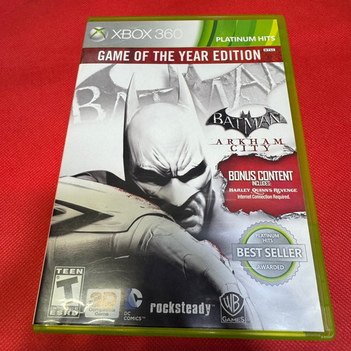 Batman Arkham City Xbox 360 Original F (Usado)