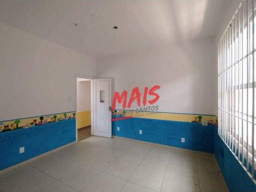 Imagem 19 de 30 de Sobrado Com 3 Dormitórios, 400 M² - Venda Embaré , Próximo À Praia- Santos/sp - So0225