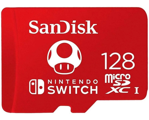 Imagen 5 de 6 de Sandisk Memoria Micro Sd 128gb 4k Nintendo Switch Xc U3 V30