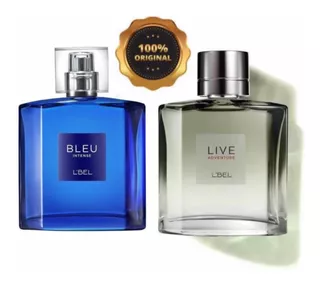 Bleu Intense + Live Adventure Lbel 100% Original