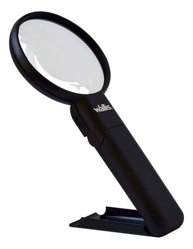 Lupa Multi-ángulo 9.9 Cm Diámetro C/luz Led, 2x Y 4x Wallis
