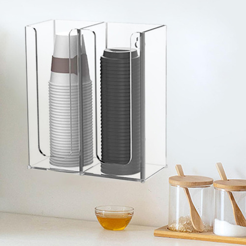 Soporte Para De Café Desechando Dispensador 2 Cuadrículas
