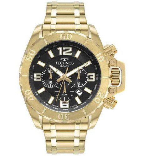Relógio Masculino Technos Classic Legacy Dourado Js25cq/1p
