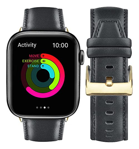 Tuaeja Compatible Con Apple Watch Band 41mm 40mm 38mm, Genui