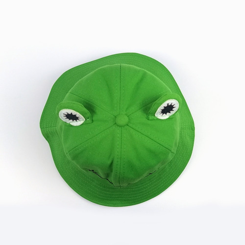 Sombrero De Cubo De Dibujos Animados De Rana Animal Lindo
