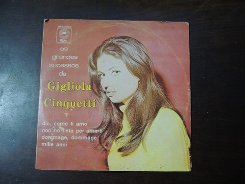 Disco Compacto De Vinil - Gigliola Cinquetti - 1973