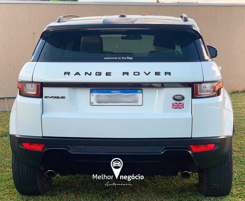 Imagem 8 de 15 de Land Rover Evoque Se Si4 2.0 Aut. 2016 Branca