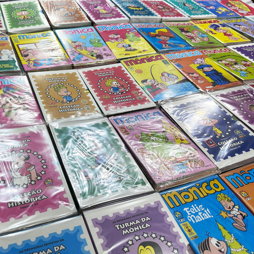 Turma Da Mônica Coleção Histórica (coleção Completa Com 50 Boxes - Sendo 23 Lacrados)