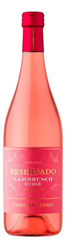 Pack De 4 Vino Rosado Reservado Lambrusco Rose 750 Ml