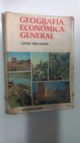 Geografía Económica General Negro Kapelusz 1990