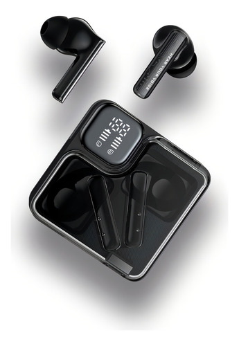 Fone Bluetooth Qcy T31 Melobuds Neo 5.3 Conexão Multiponto Preto