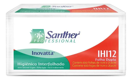 Papel Higiênico Inovatta Folha Dupla Cai Cai Macio C/ 600fls