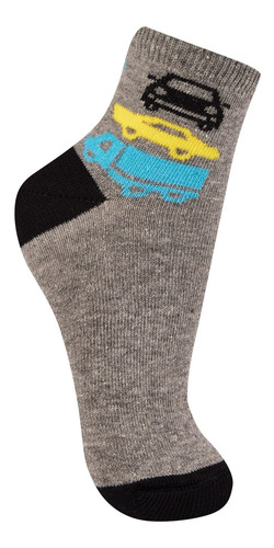 Imagem 5 de 6 de Kit C/12 Pares Meia Infantil Trifil Menino Sortida