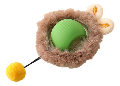 Juguete Interactivo Para Gatos Con Forma De Pelota De Verde