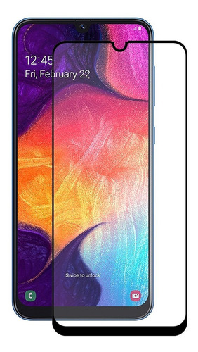 Vidrio Templado Full Cover Samsung A30 - Otec