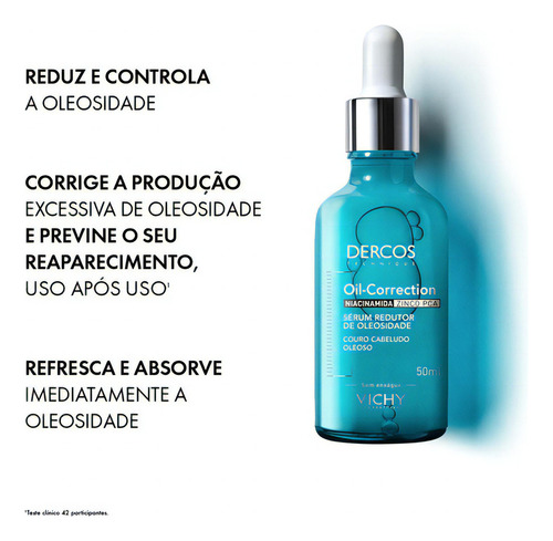 Sérum Redutor De Oleosidade Oil-correction Dercos 50ml Vichy