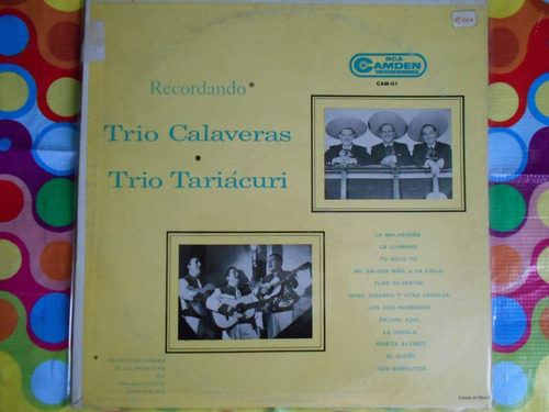 Trio Calaveras Lp Trio Tariacuri