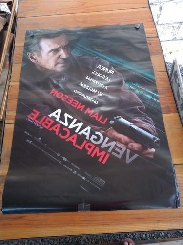 Poster Original Original Pelicula Venganza Implacable.