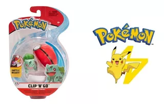 Figura Muñeco Pokemon Set Pokeball Bulbasaur Anime Juguete