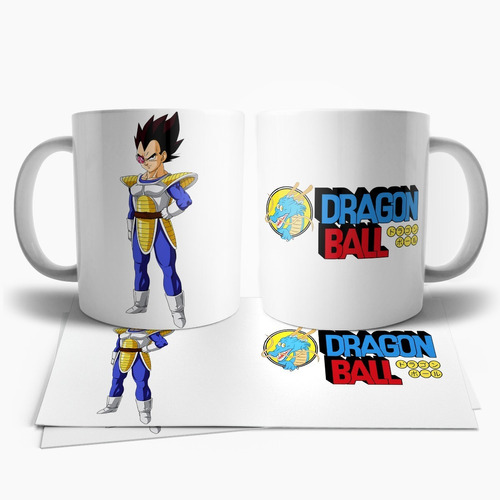 Dragon Ball Vegeta Retro Taza Tu Propio Estilo