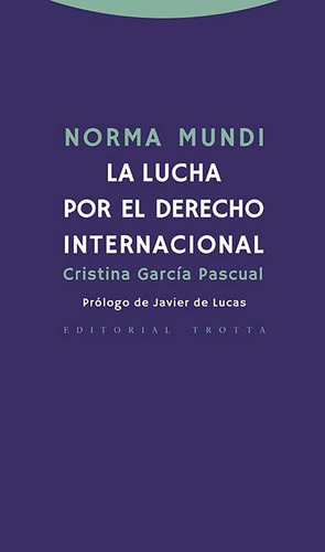 García Pascual / Norma Mundi - Derecho Internacional Trotta